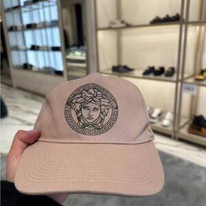 Versace Blush Pink Baseball Cap